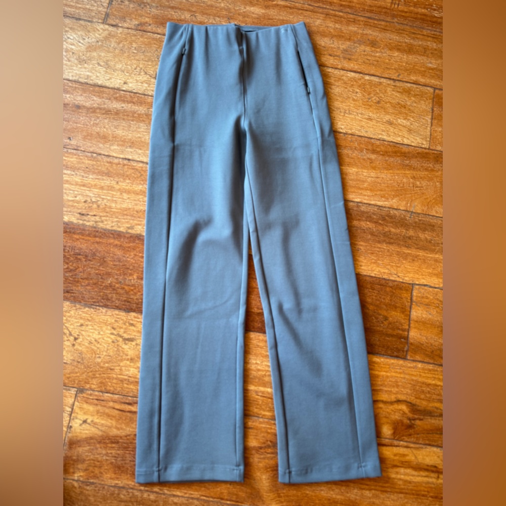 Betabrand Monroe Crop Trouser Straight Leg in Blue Haze NWT